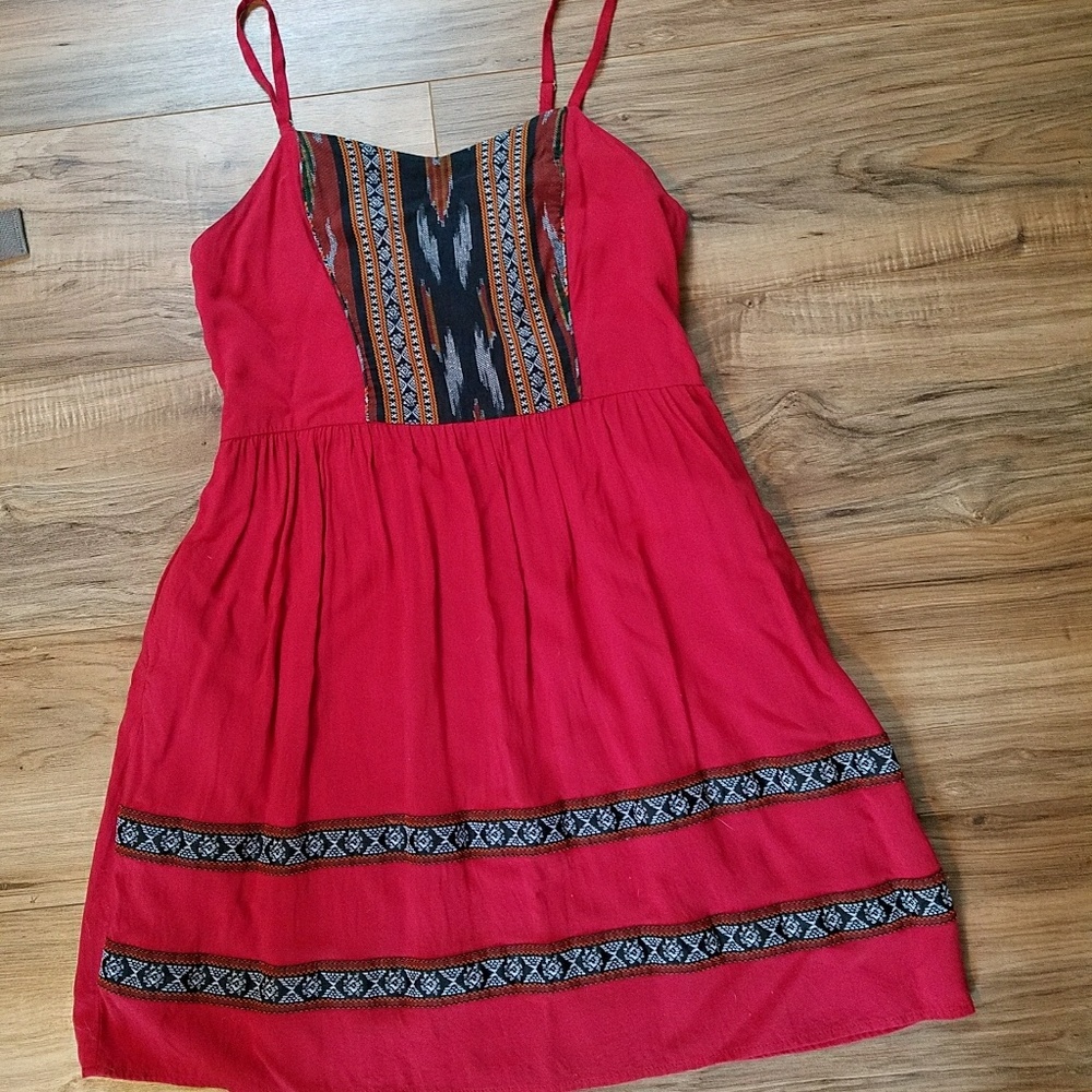 Xhilaration target tribal kilim boho dress UO